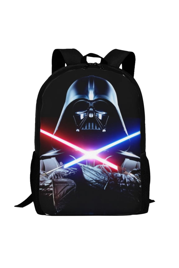 Casual Shoulder Bookbag, Darth Vader Backpack Travel Bag Knapsack For Outdoor Hiking
