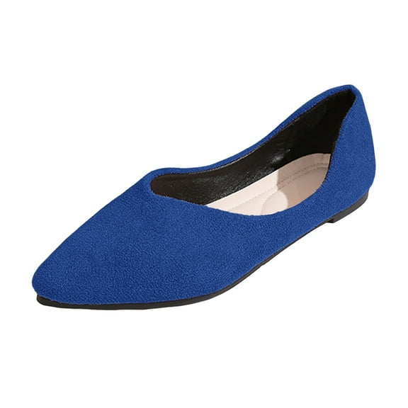 Casual Slip On Shoes for Women Easy Wear Grocery & Shopping Women's Comfortable On Ballet With Square Toe