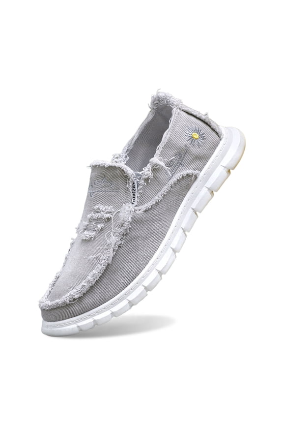 Casual Slip On Sneakers for Women Errand Running Shoes On Shoes For Women Canvas Shoes Outdoor Casual Shoes Comfortable Light Weight Sneakers Canvas