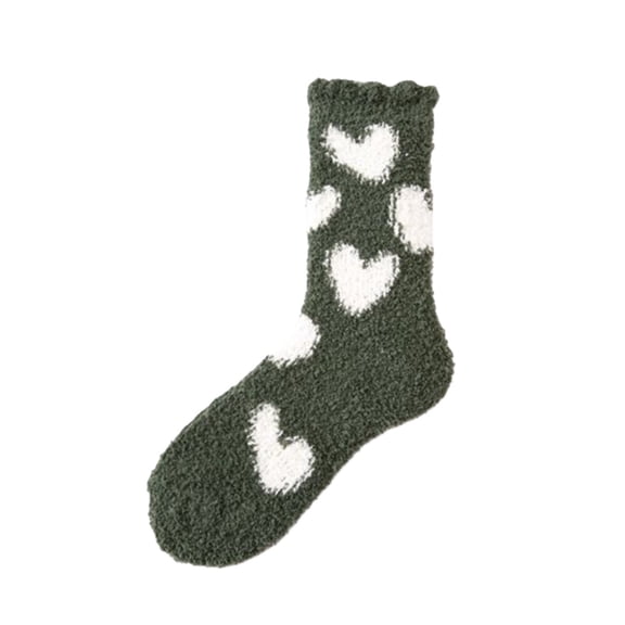 Casual Socks for Women Soft Plush Fuzzy Sleeping Slipper Socks Warm Stocking Stuffers Fuzzy Socks
