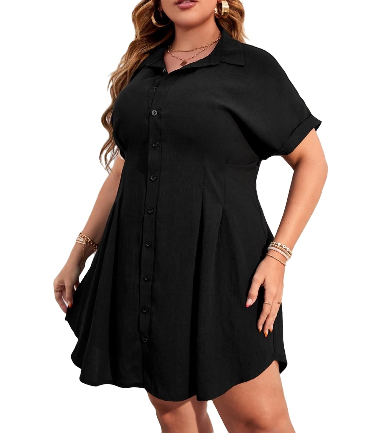 Black shirt dress size 20 hotsell