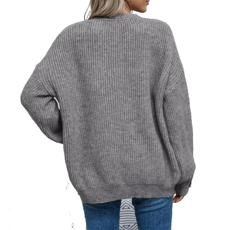 Grey cardigan walmart hotsell