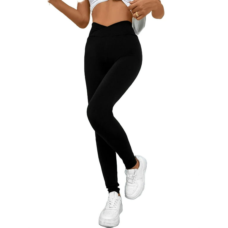 Buy Women Black Regular Fit Solid Casual Trousers Online - 739089