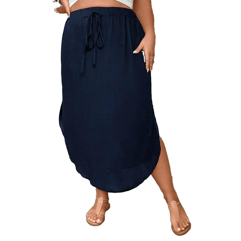 Plus size skirts walmart hotsell