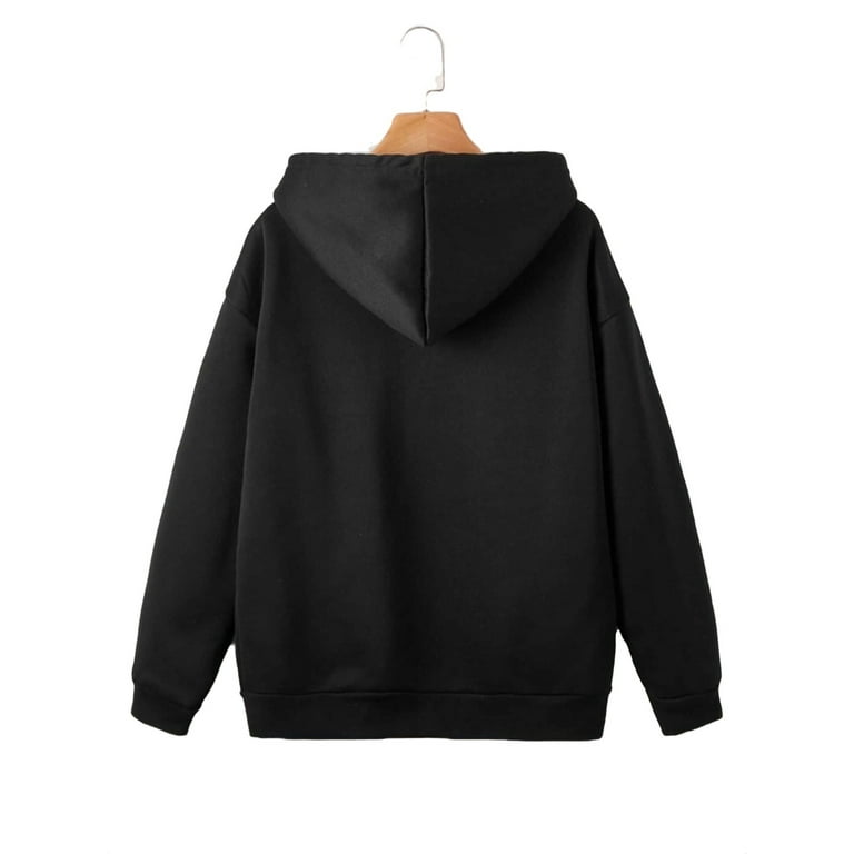 Black walmart hoodie best sale