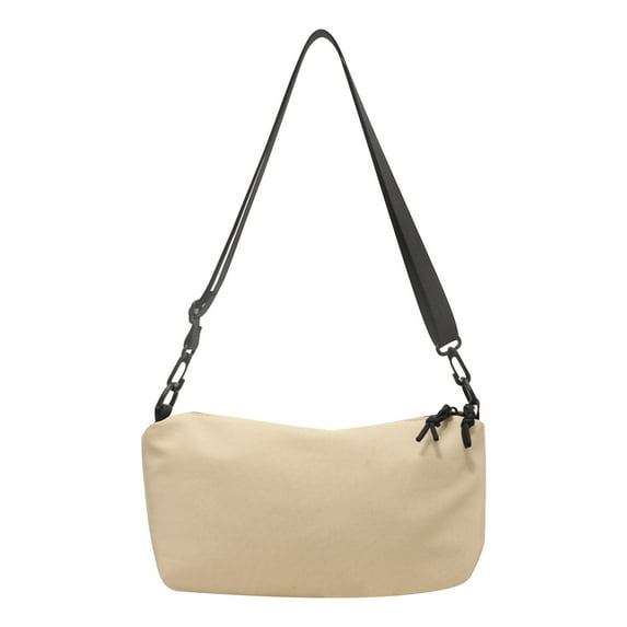 Casual Sports Crossbody Bag, Solid Color Cloth Sling Bag for Men and Women, Trendy Mini Bag with Large Capacity, Fashionable Shoulder Bag for Phone Cards Cosmetics