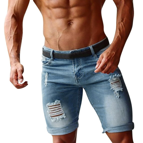 Casual Spring/Summer Mens Pocket Sports Shorts Denim like, High Quality Material, Durable, Suitable for Beach & Casual Wear, Multiple Sizes (XL XXL)