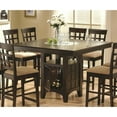 thumbnail image 1 of Casual Square Counter Height Dining Table in Cappuccino Finish, 1 of 2