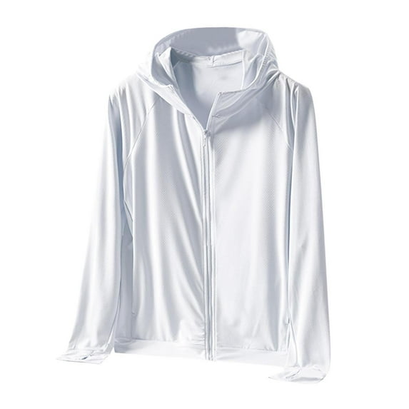 Casual Sun Protection Shirts for Women SPF Jacket UV Cooling Hoodie Long Sleeve Summer Clothing for Outdoor Hiking