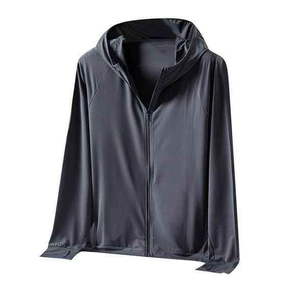 Casual Sun Protection Shirts for Women SPF Jacket UV Cooling Hoodie Long Sleeve Summer Clothing for Outdoor Hiking