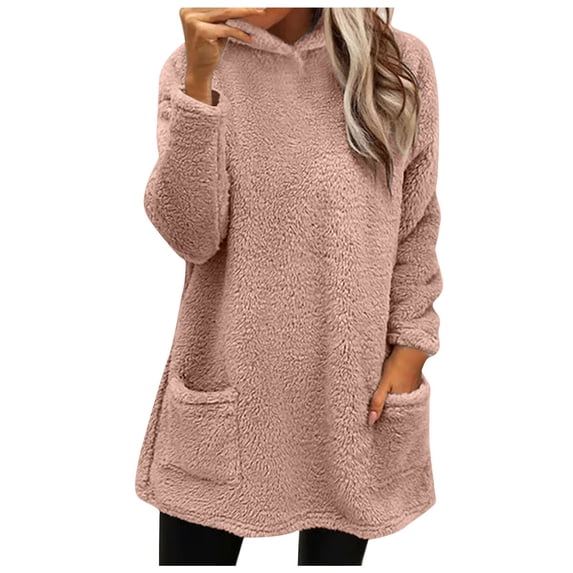 Casual Sweatshirt for Women Long Sleeve Crewneck Fall Clothes Fashion Trendy Outfits Oversized Comfy Pullover Winter Basic