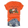 thumbnail image 1 of Casual T Shirts for Women Halloween Graphics Print Halloween Short Sleeve Tee Stylish Baggy Womens Tops, 1 of 4