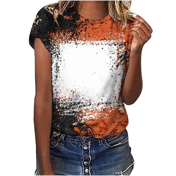 Casual Tops for Women Trendy Summer Long Shirts to Wear with Leggings Basic Fitted Tees
