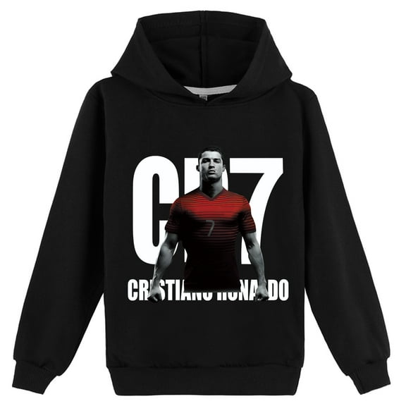 Casual Trend Pullover Cristiano Ronaldo Comfy Hoodie works for School Students’ Sports Holidays