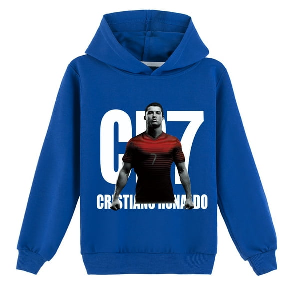 Casual Trend Pullover Cristiano Ronaldo Comfy Hoodie works for School Students’ Sports Holidays