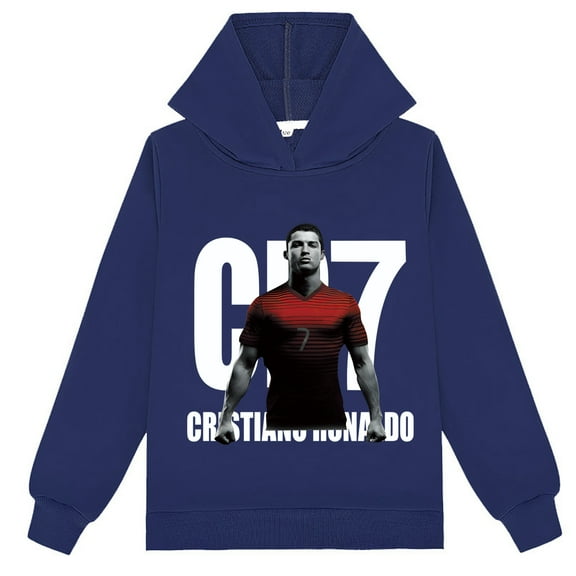 Casual Trend Pullover Cristiano Ronaldo Comfy Hoodie works for School Students’ Sports Holidays