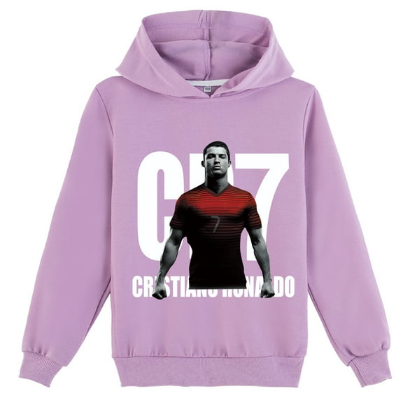 Casual Trend Pullover Cristiano Ronaldo Comfy Hoodie works for School Students’ Sports Holidays