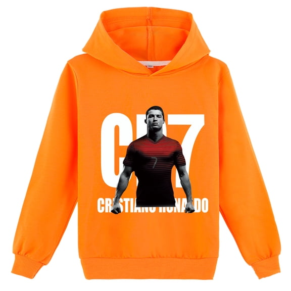 Casual Trend Pullover Cristiano Ronaldo Comfy Hoodie works for School Students’ Sports Holidays