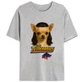 thumbnail image 1 of Casual Vintage Chihuahua Graphic Tee Dog Design Gradient Wolf Head Retro T-Shirt Gray S-3XL, 1 of 5