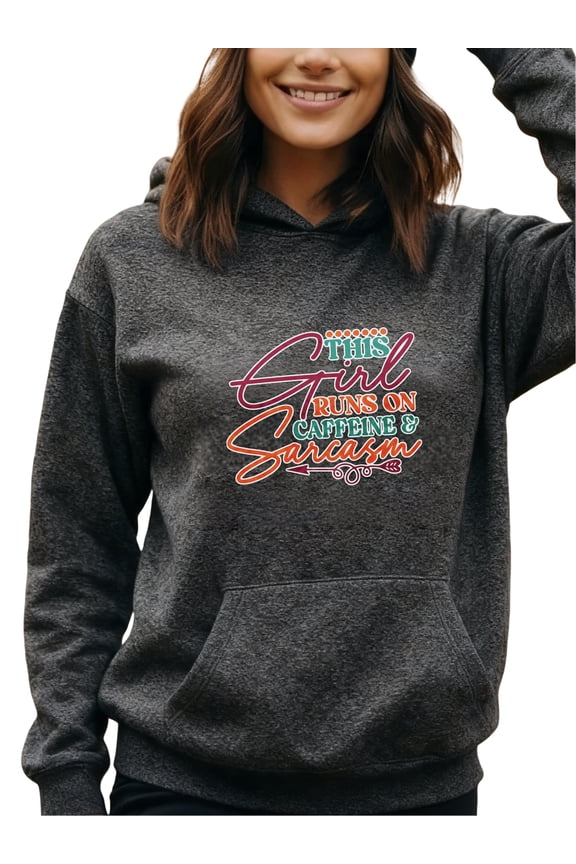 Casual Wit Sarcastic Quotes Hoodie for Men Women, Funny Pullover Hooded Sweatshirt, Cozy Cotton Poly Blend, Casual Everyday Humor Outfit