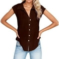 thumbnail image 1 of Casual Women Shirts Sleeveless Cardigan For Everyday Wear For Summer Outfits Versatile Style For Jeans And Casual Pants Easy Care Machine Or Hand Wash, 1 of 2