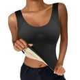 thumbnail image 1 of Casual Women Thermal Underwear Cold Weather Tank Shirts Long Undershirts Winter Plush Base Layer Pajama Fashion Warm Lined Soft, 1 of 5