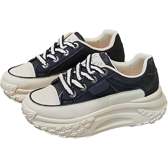 Casual Women's Height-Increasing Shoes, 1.8" Elevator Wide Toe Non-Slip Casual Sneakers, Sneakers for Women