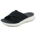thumbnail image 1 of Casual Women's Sandals Solid Color Comfort Plus Size Flat Sandals for Women, 1 of 6