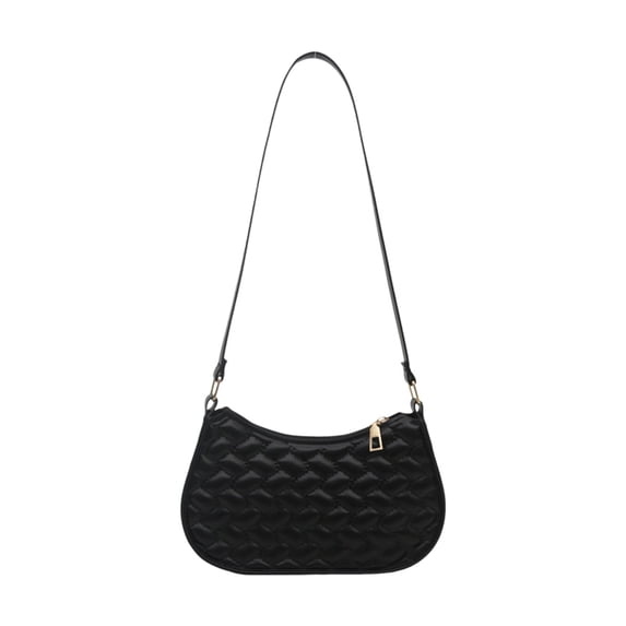 Casual Women's Shoulder Bag - Stylish Faux Leather Handbag with Adjustable Strap, Versatile Crossbody Tote for Work, Travel, and Outings