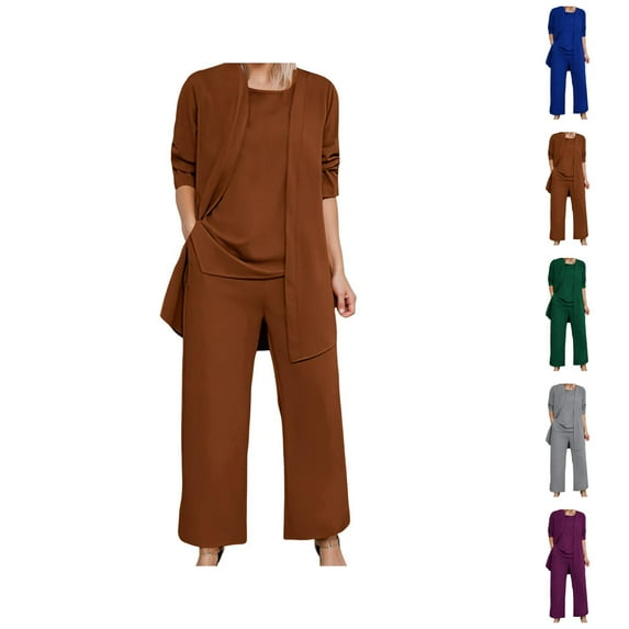 Casual Women's Trousers Suit Comfortable And Stylish Long Pants Set For Daily Wear And Vacations Ideal For Spring And Summer Season With Convenient Pockets Women Pants Summer