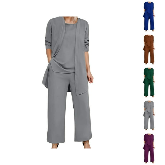 Casual Women's Trousers Suit Comfortable And Stylish Long Pants Set For Daily Wear And Vacations Ideal For Spring And Summer Season With Convenient Pockets Womens Pants Summer