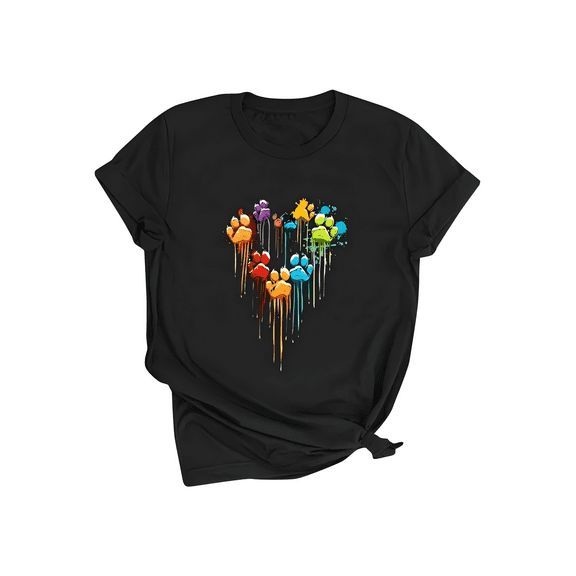 Casual Women’s Valentine’s Day Shirt – Love Graphic Tee, Great for Gifting