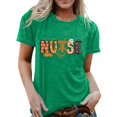 thumbnail image 1 of Casual Womens Retro Nurse Print T Shirt Loose Crew Neck Short Sleeve Halloween Graphic Tee Top, 1 of 4