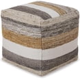 thumbnail image 1 of Casual Wool Pouf, 1 of 4