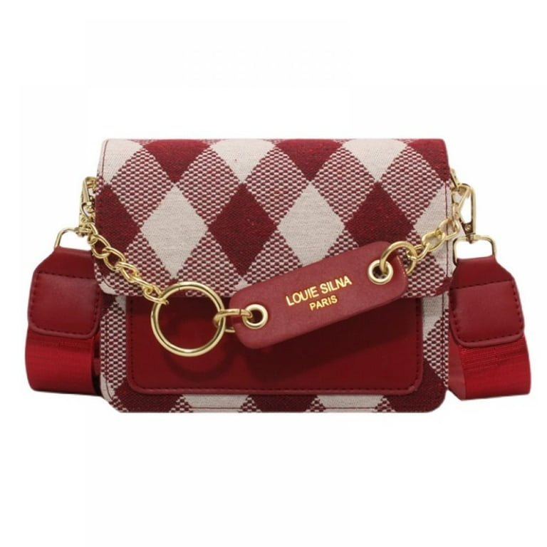 Casual Work Office Card Holder Crossbody Handbag for Women Fancy