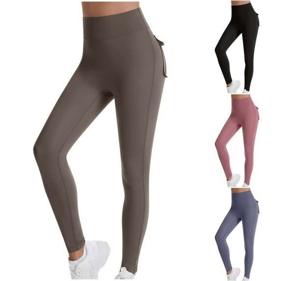 Casual Yoga Pants for Women High Waisted Full Length Leggings Tights with Pockets Workout Lounge Activewear Fitness Gifts for Women | CSEONE,Black XL