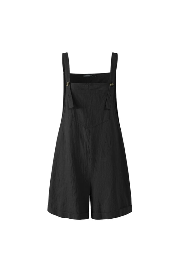 Casual jumpsuit lace up loose jumping shorts for Women