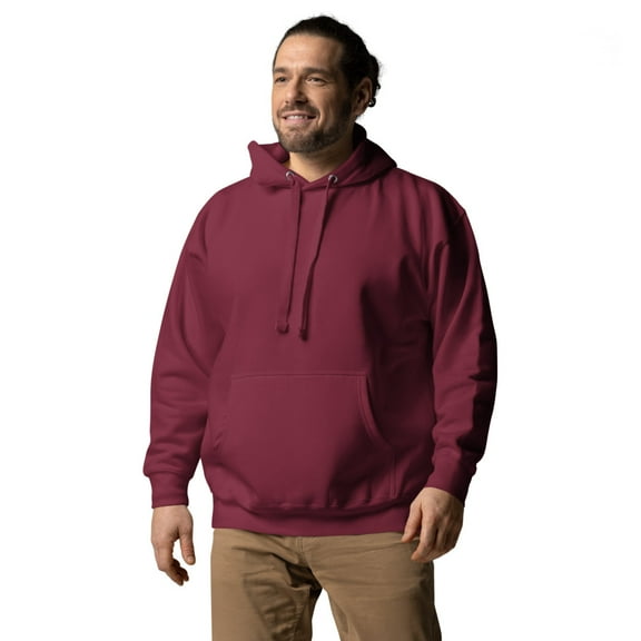 CasualFit Hoodie (Maroon, S)