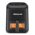 thumbnail image 1 of Casualife Air Fryer 6 Qt Max 400F for Cooking, 6 Presets Fry Touch Panel Compact Countertop, New Black, 1 of 7