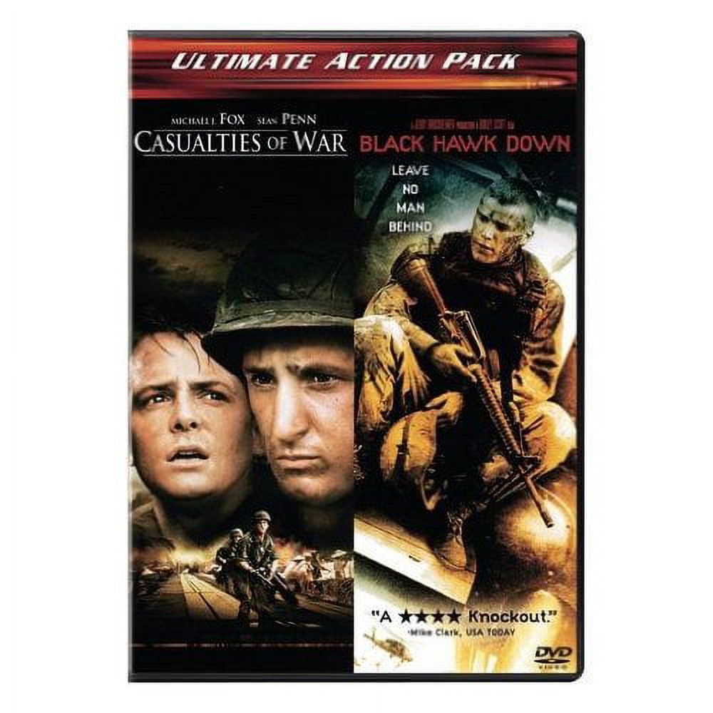 Casualties of War & Black Hawk Down Double Feature DVD