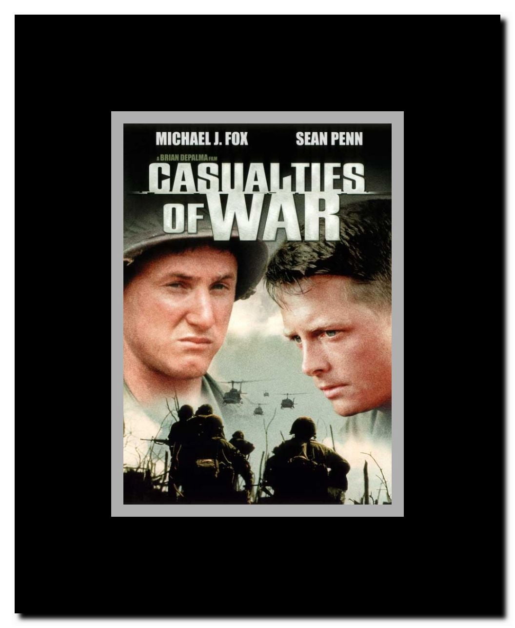 Casualties of War Framed Movie Poster