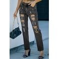 thumbnail image 1 of Casuashion Chic Distressed Jeans: Comfort & Style!, 1 of 8