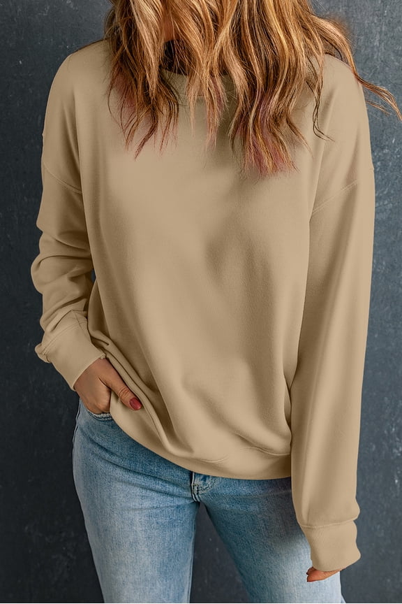 Timeless Charm: Women's Classic Crewneck Pullover