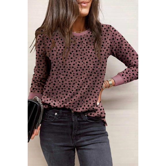 Casuashion Vibrant Animal Print Round Neck Top - Your Style Statement!