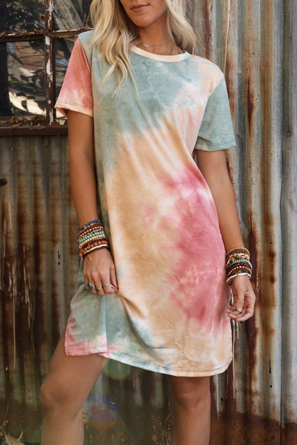 Tie-dyed Comfortable Dress