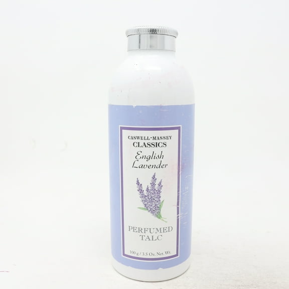 Caswell-Massey English Lavender Perfumed Talc 3.5oz/100g New