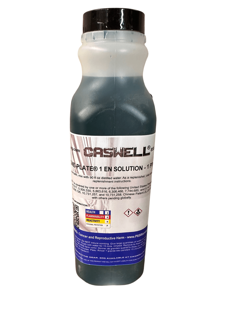 Caswell OnePlate® 1 Electroless Nickel Solution 1 Pint