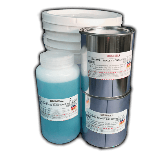 Caswell Stainless Steel Blackening Kit