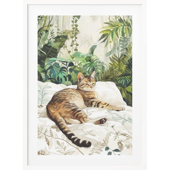 Cat's life 3 Framed Art Modern Wall Decor
