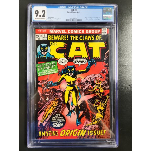 Cat #1 - CGC 9.2 Comic Book